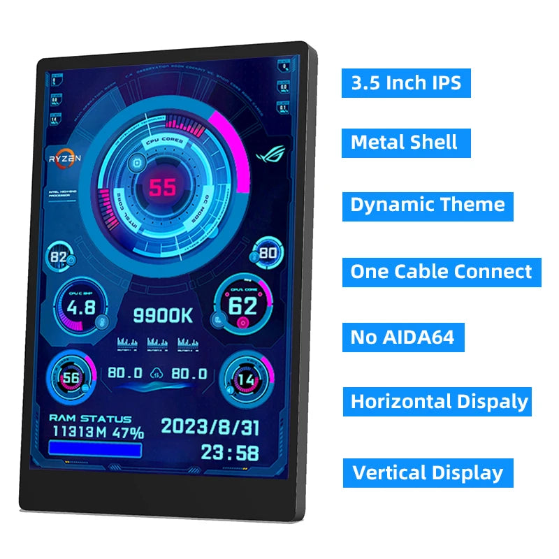 3.5 IPS Screen for Computer Monitoring